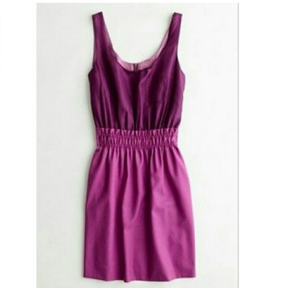 J. Crew couplet dress. Silk and wool blend.